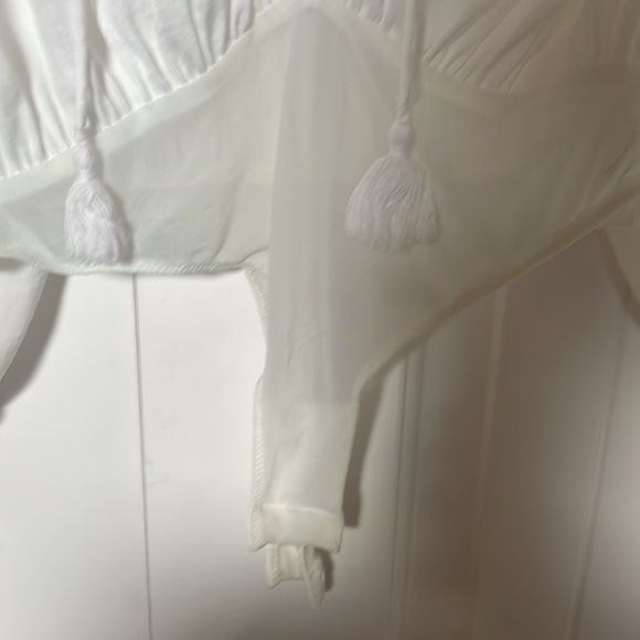 Free People Intimately White Bodysuit Size Small - Picture 4 of 5